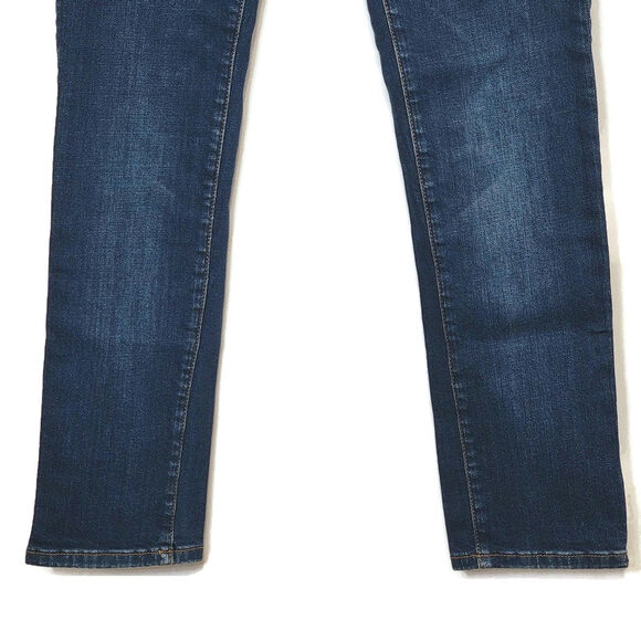 Pilcro Anthropologie Slim Boyfriend Denim Jean Mid Rise Straight Blue Size 27 - Picture 5 of 16